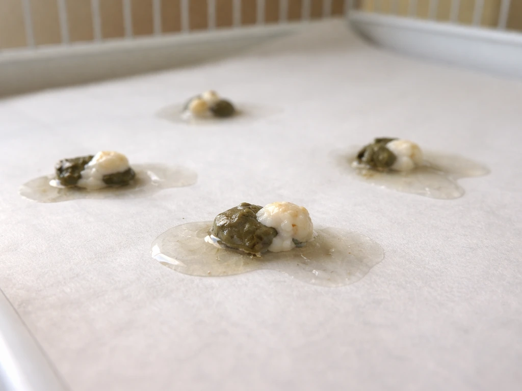 Close-up of canary droppings on cage paper showing formed dark fecal part with white urates