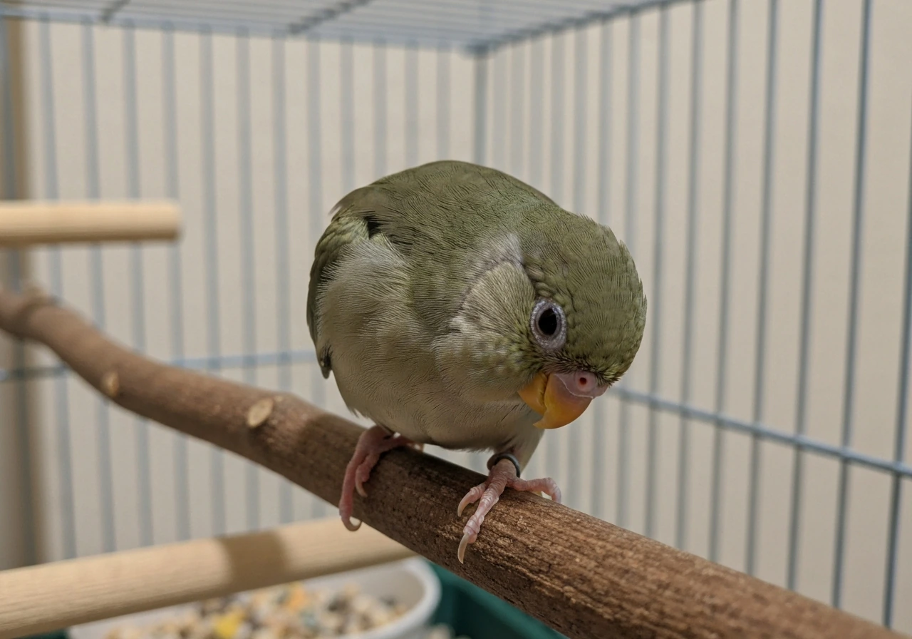symptoms of a dying bird